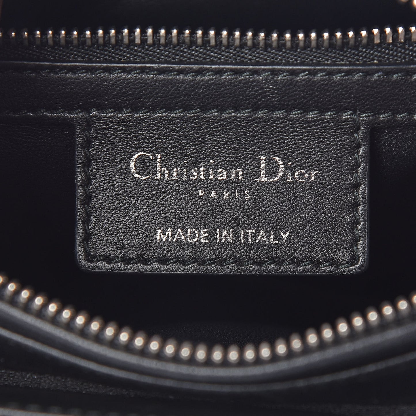 Metallic Tweed Medium Lady Dior Silver Gold