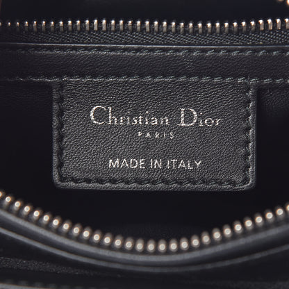 Christian Dior Metallic Tweed Medium Lady Dior Silver Gold 6 of 10