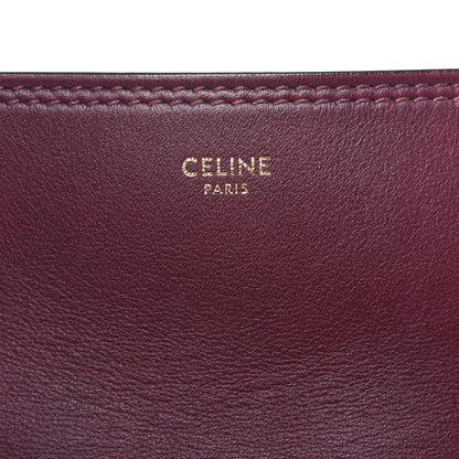 Celine Smooth Calfskin Buckle Bucket Bag Burgundy 6 of 21
