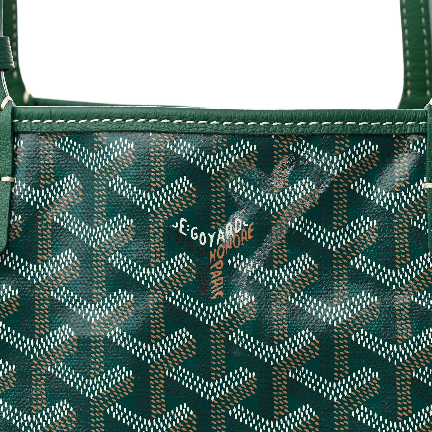 Goyard Goyardine Saint Louis PM Green 10 of 12