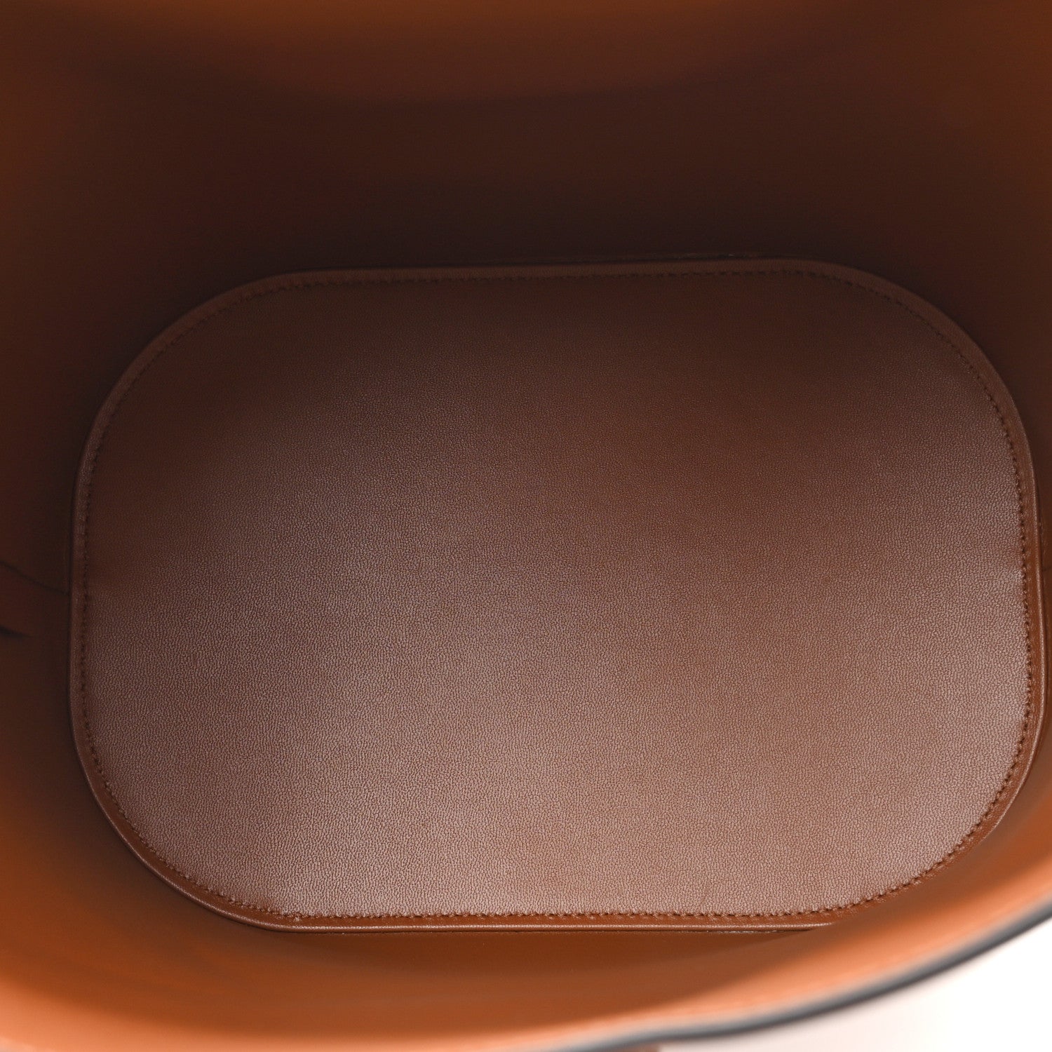 Celine Smooth Calfskin Triomphe Louise Bag Tan 6 of 12