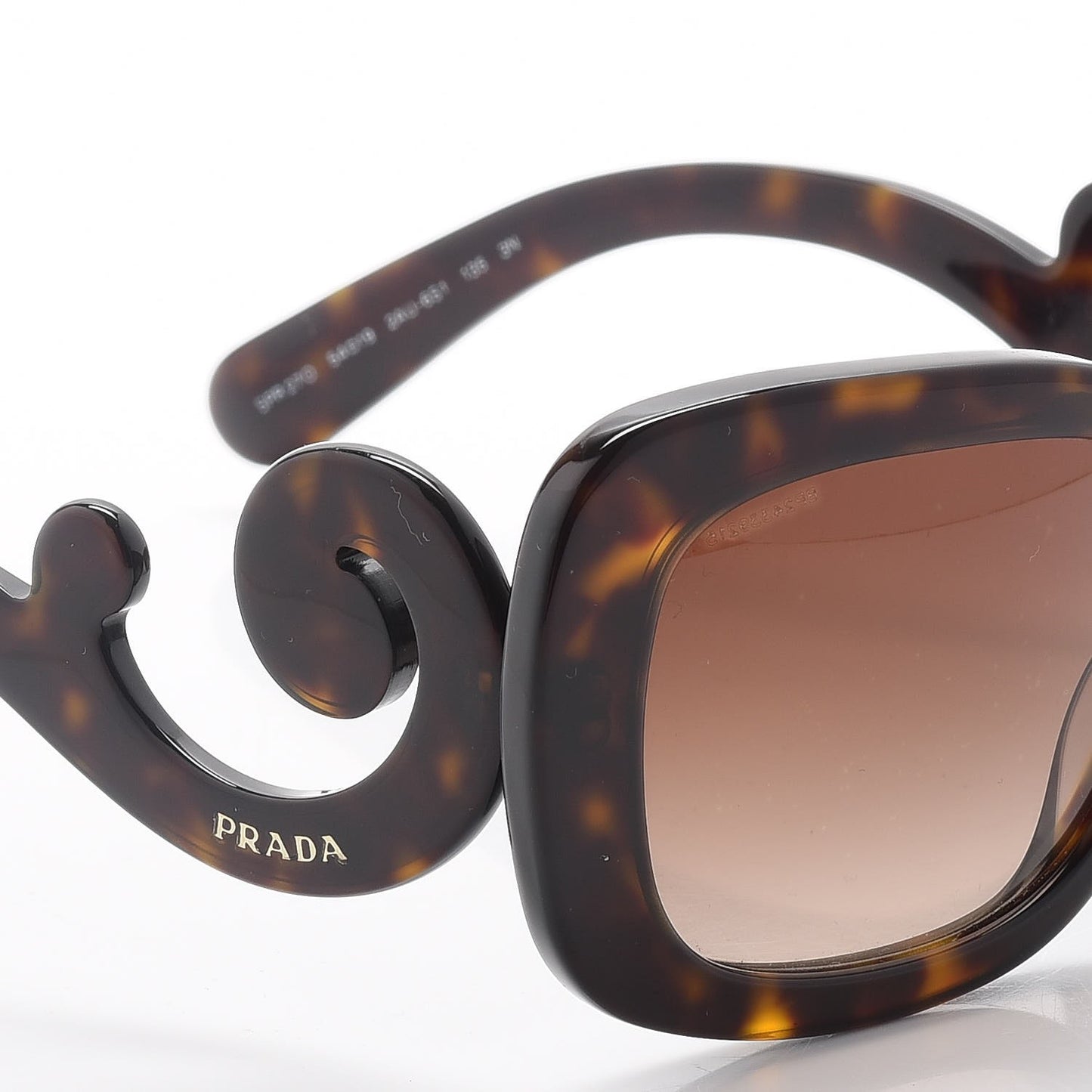 Acetate Baroque Sunglasses SPR 27O Tortoise