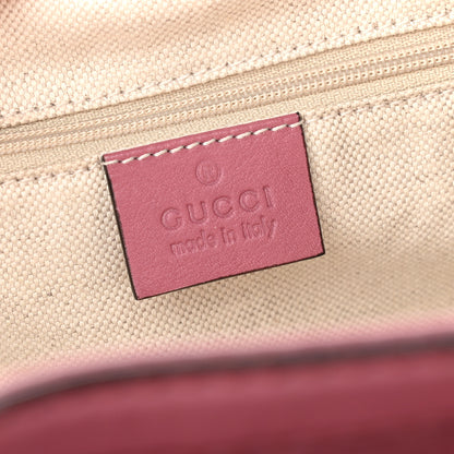 Gucci Microguccissima Medium Sukey Tote Vintage Rose 5 of 9