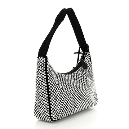 Prada Satin Crystal Mini Re-Edition 2000 Bag Cristal 2 of 9