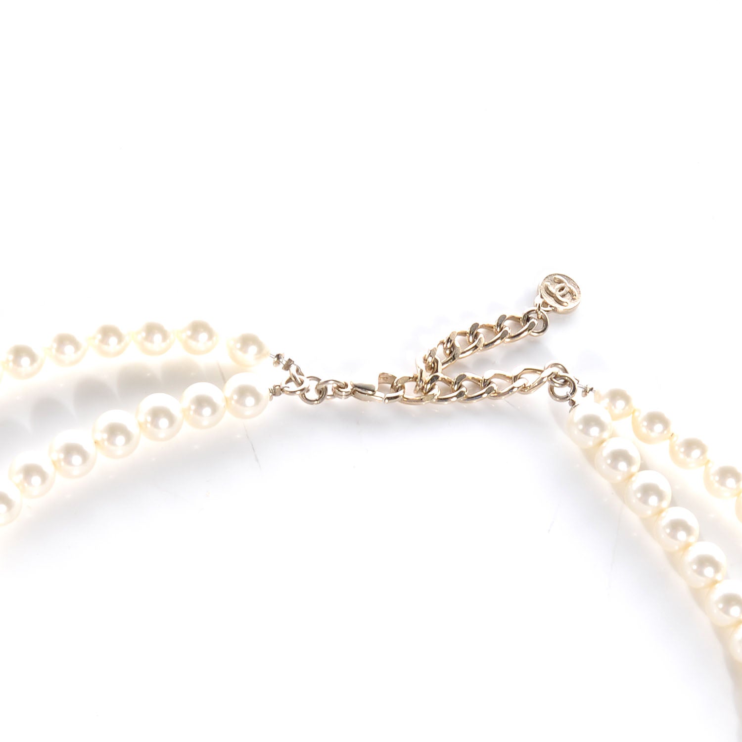 Chanel Pearl Bow Long Necklace 4 of 6