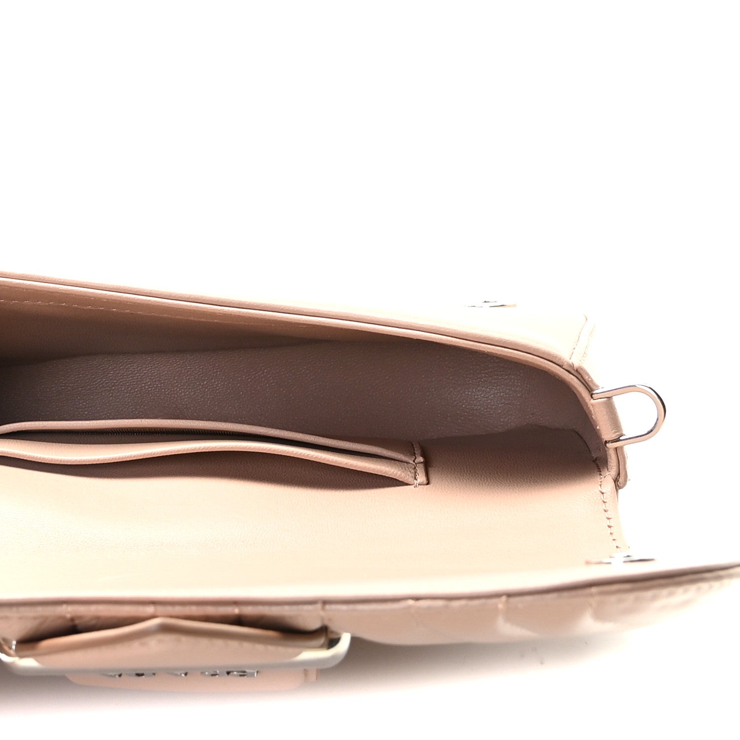 Prada Nappa Diagramme Mini Sidonie Chain Crossbody Bag Cipria 4 of 9