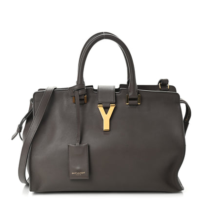 Saint Laurent Calfskin Small Classic Y Cabas Gray 1 of 14
