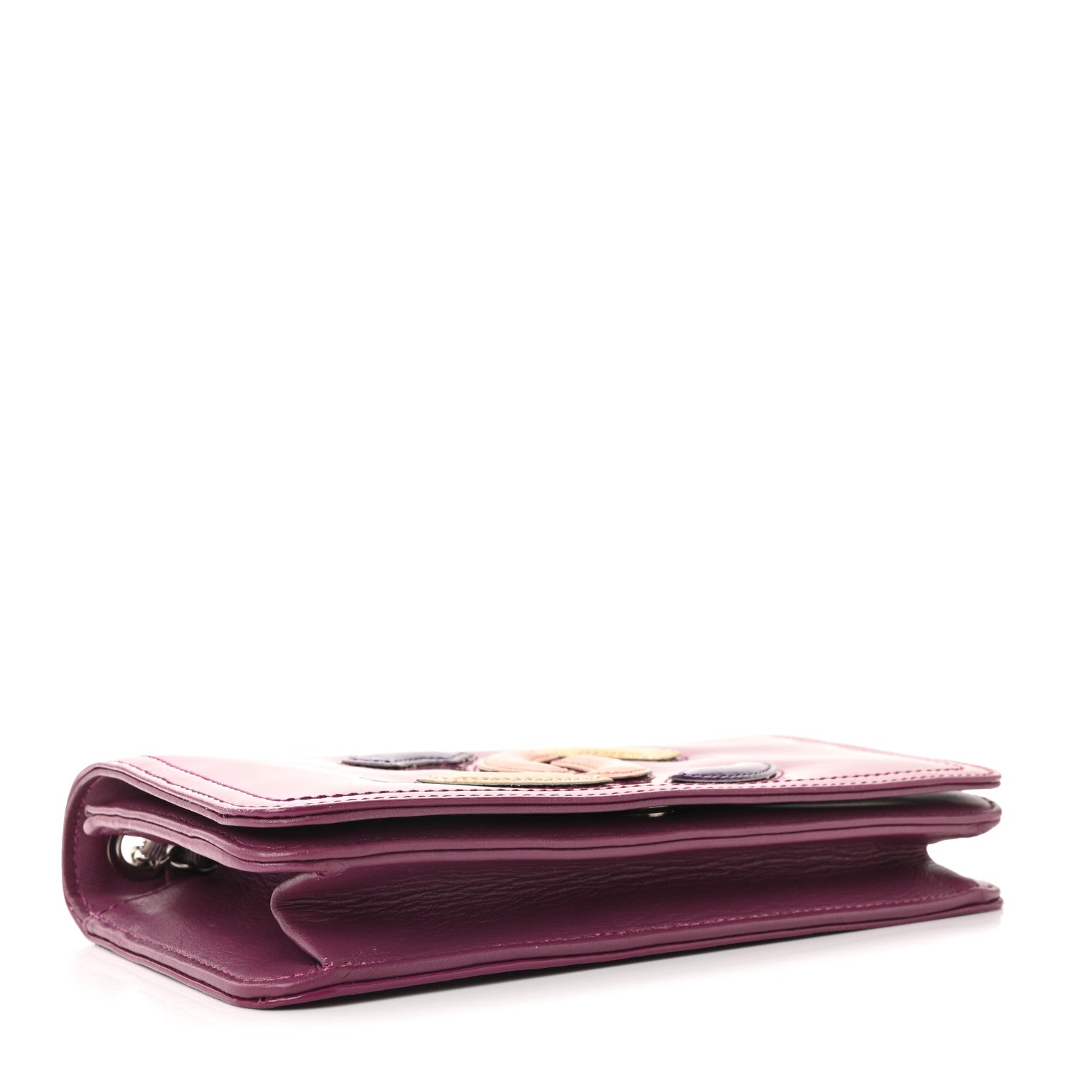 Chanel Vinyl Lipstick Flap Viole 4 of 9