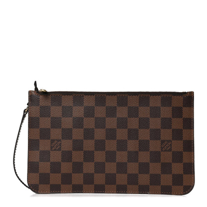 Louis Vuitton Damier Ebene Neverfull MM GM Pochette 1 of 9