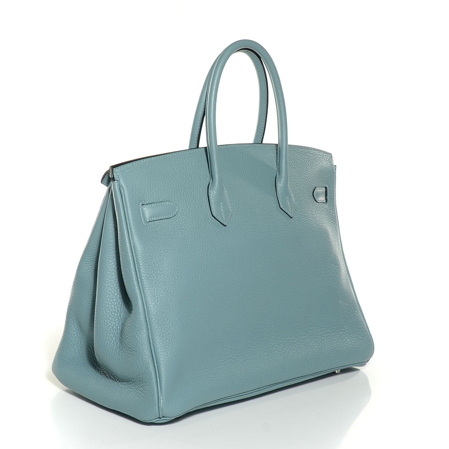 Hermes Taurillon Clemence Birkin 35 Ciel 3 of 20