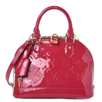 Louis Vuitton Vernis Alma BB Rose Indien 1 of 7