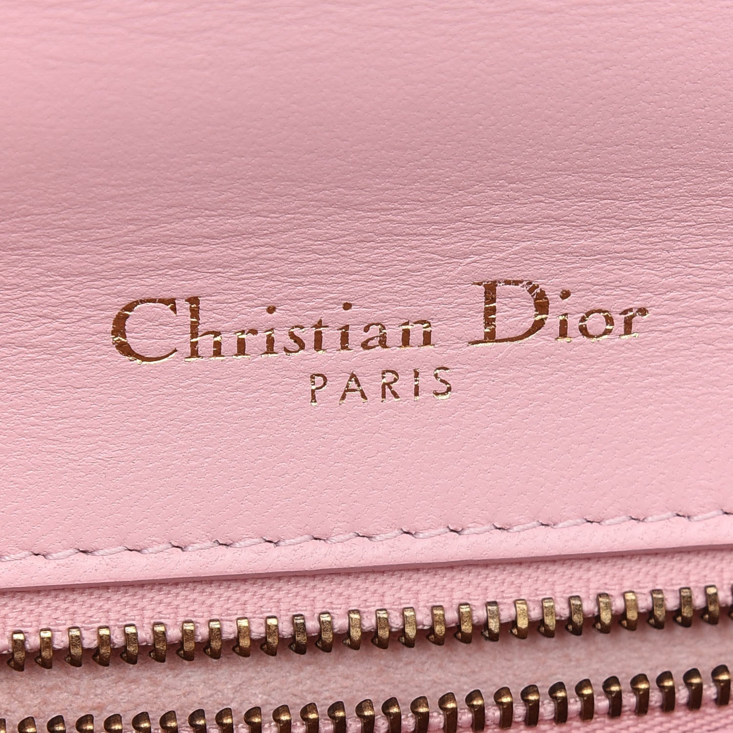 Christian Dior Lambskin Studded Small Diorama Flap Bag Light Pink 6 of 11