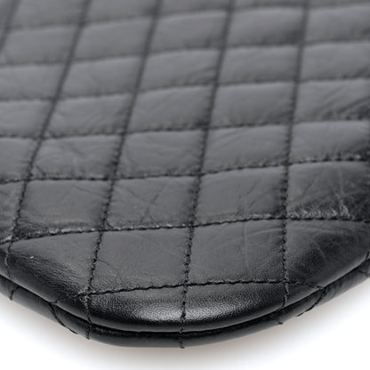 Chanel Aged Calfskin Quilted Crossbody Bag Black 10 of 10
