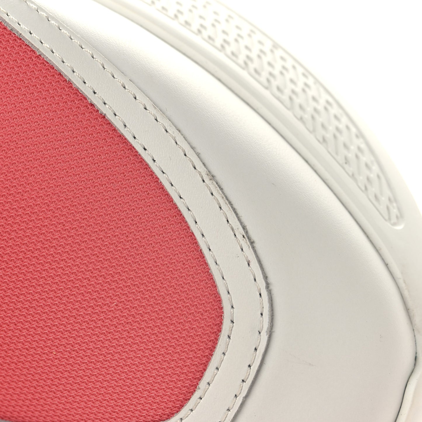 Mesh Calfskin Womens Giga Sneakers 37 Rose Du Desert White
