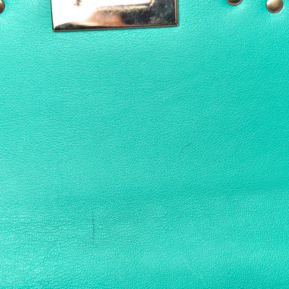 Valentino Garavani Vitello Small Rockstud Shoulder Flap Messenger Bag Opaline Green 11 of 12