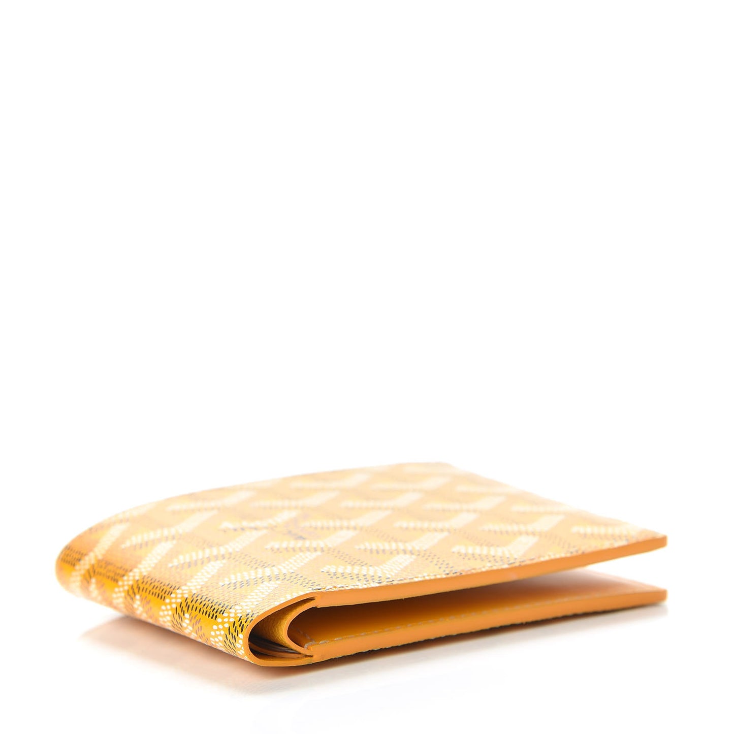 Goyardine Bi-Fold Victoire PM Wallet Yellow