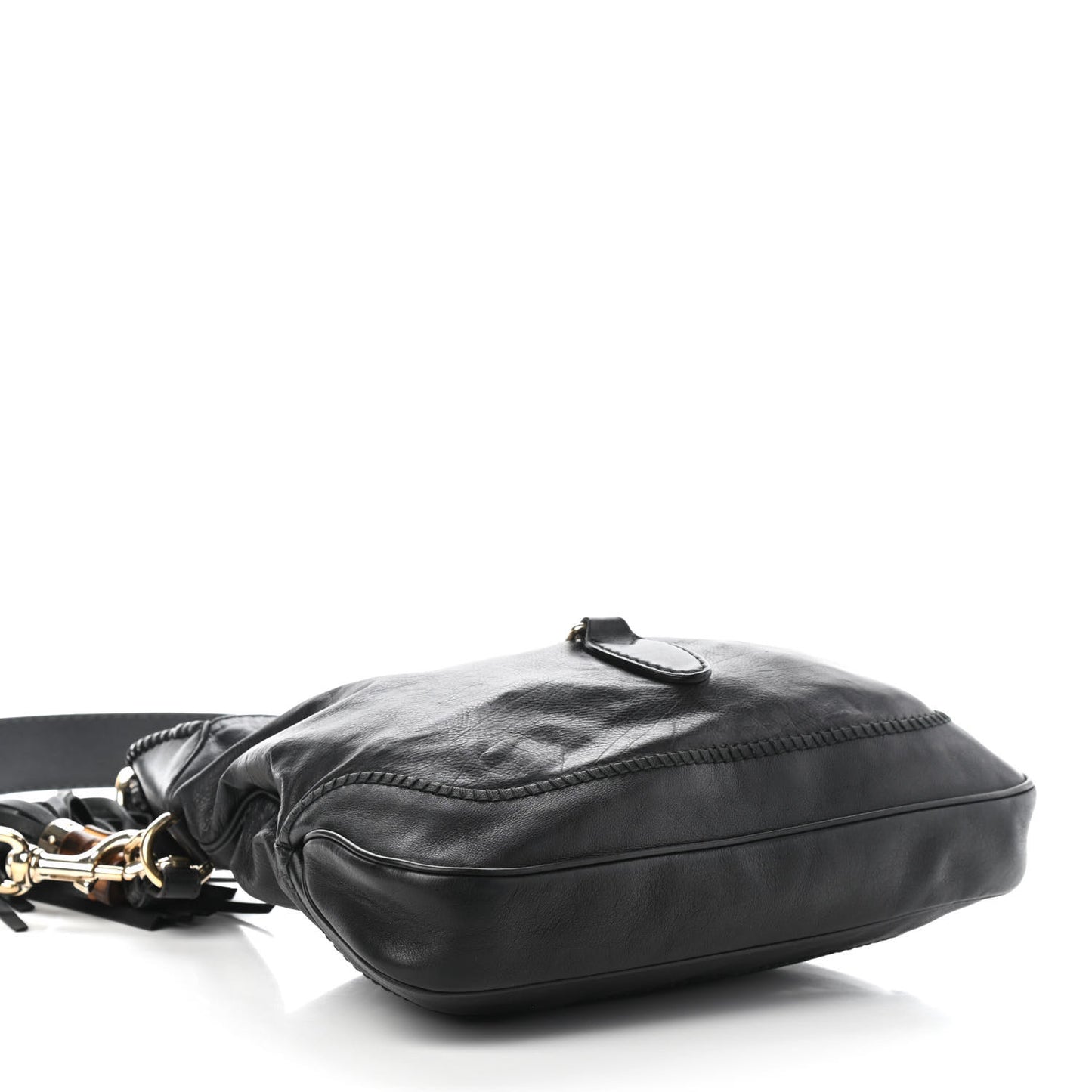 Calfskin Medium New Jackie Hobo Black