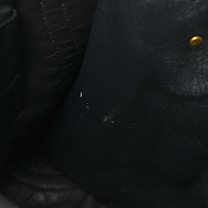 Celine Nubuck Smooth Calfskin Medium Luggage Black 10 of 14