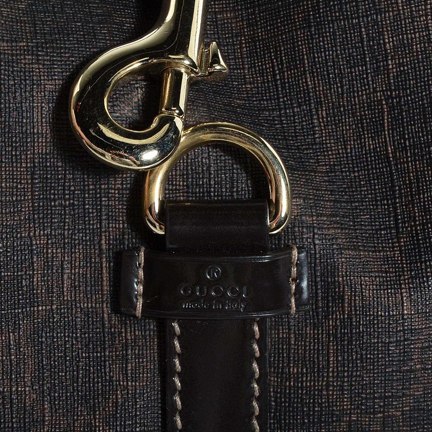 Gucci GG Plus Monogram Medium Joy Shoulder Bag Dark Brown 9 of 9