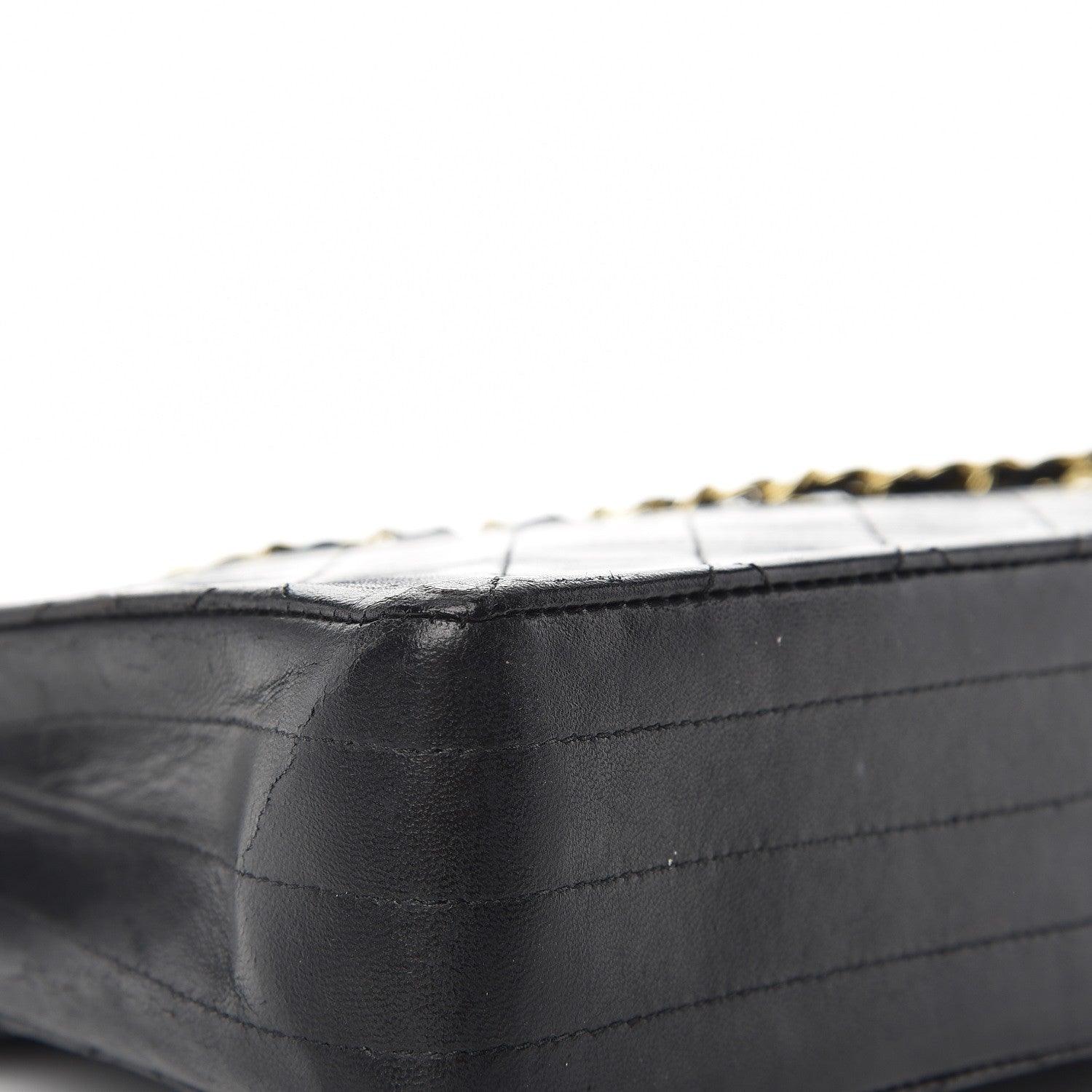 Chanel Lambskin Quilted Medium Single Flap Black 12 of 15