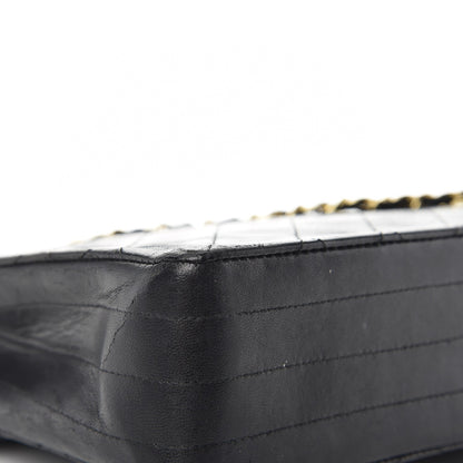 Chanel Lambskin Quilted Medium Single Flap Black 12 of 15