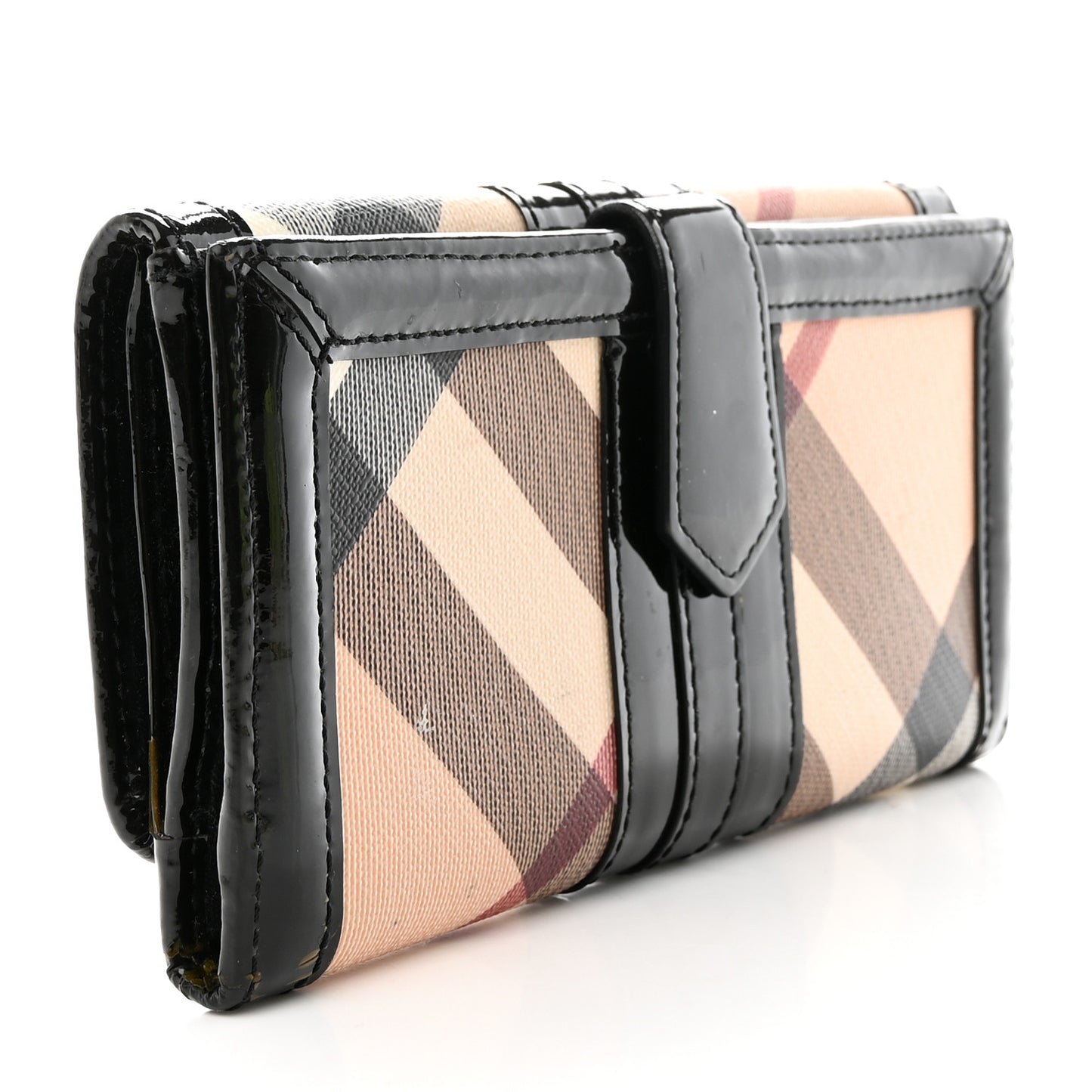 Nova Check Penrose Continental Wallet Black