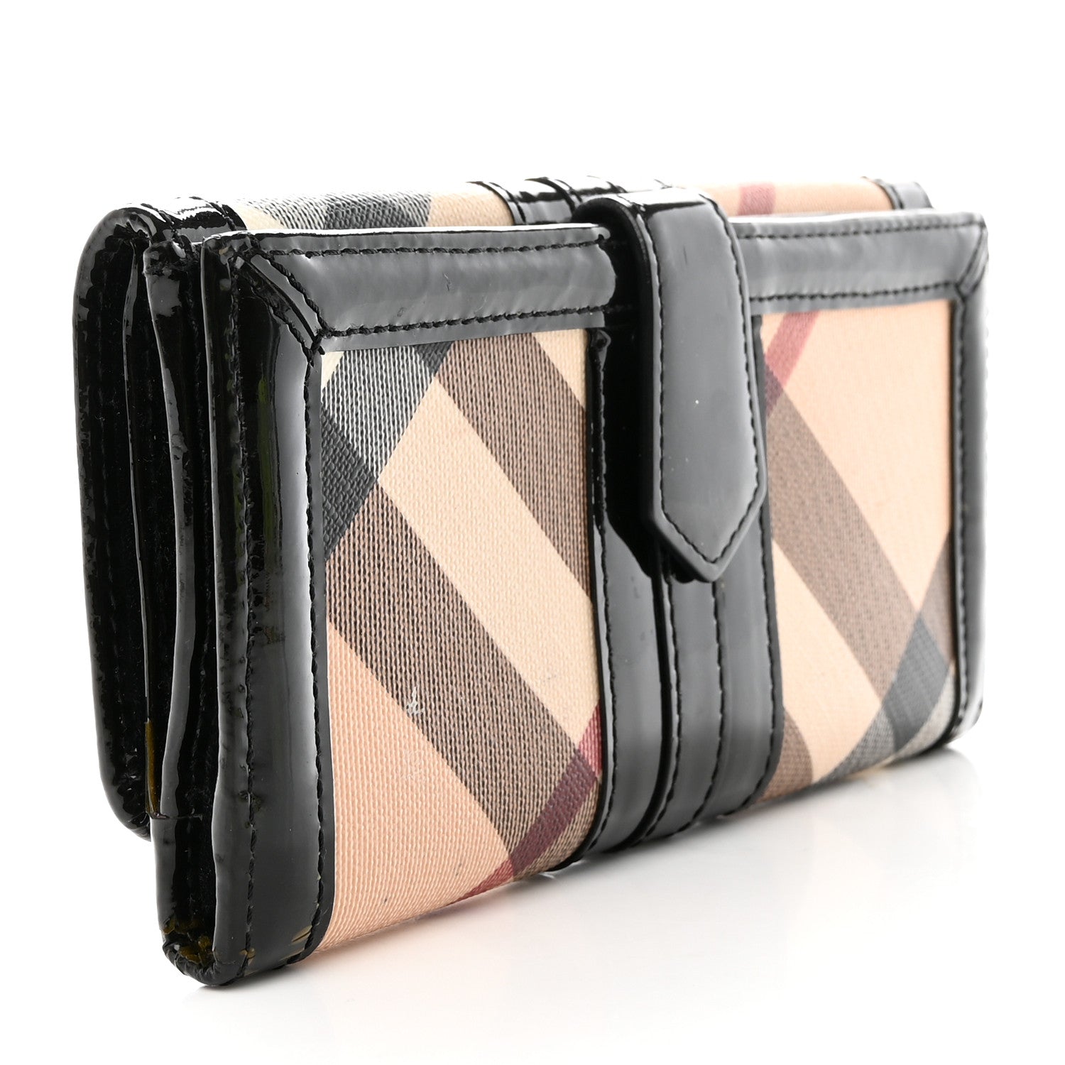 Burberry Nova Check Penrose Continental Wallet Black 3 of 14