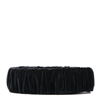 Gucci Velvet Crystal Strawberry Belt 90 36 Black Multicolor 2 of 5