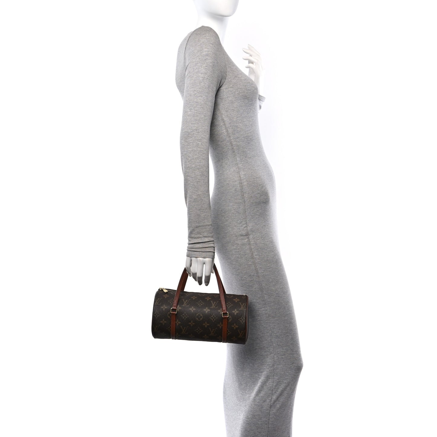 Guccissima Horsebit Detail Wristlet Pewter