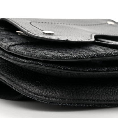 Christian Dior Oblique Saddle Messenger Pouch Black 10 of 16