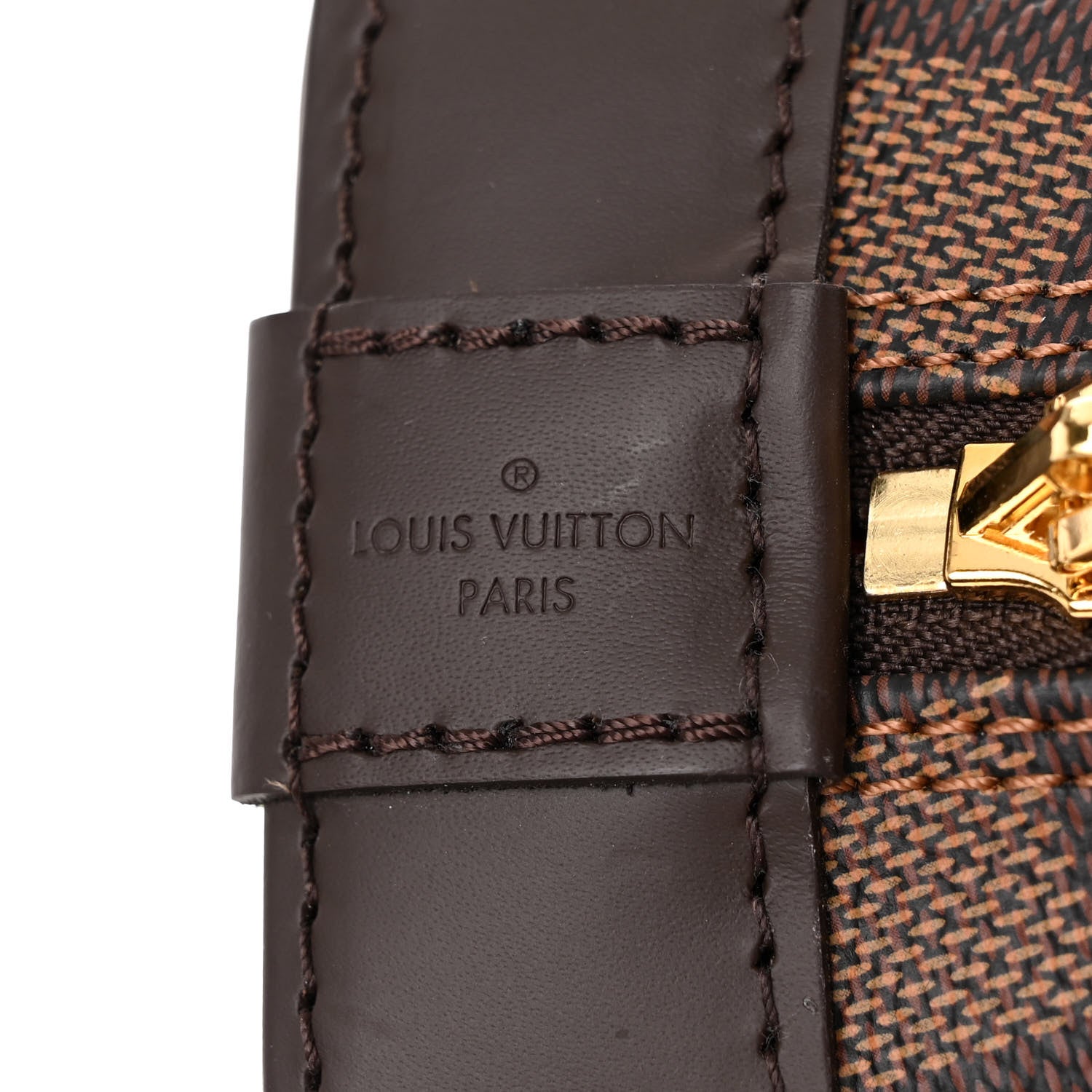Louis Vuitton Damier Ebene Alma BB 6 of 9