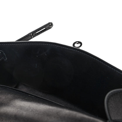 Hermes Swift Kelly Pochette Clutch Black 8 of 8