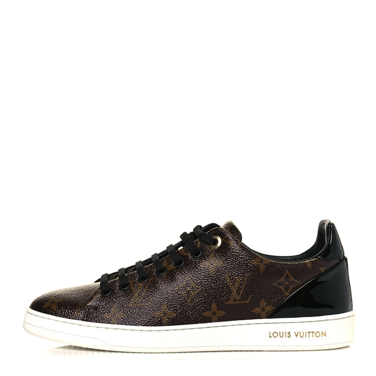 Louis Vuitton Patent Monogram Frontrow Sneakers 40 1 of 7