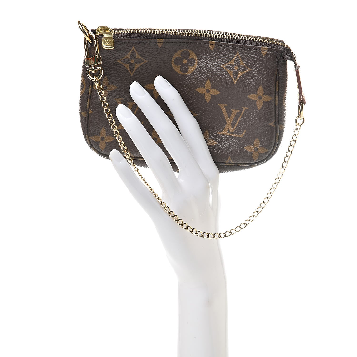 Louis Vuitton Monogram Mini Pochette Accessories 2 of 8