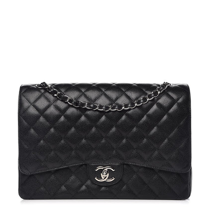 Chanel Caviar Quilted Maxi Double Flap Black 1 of 8