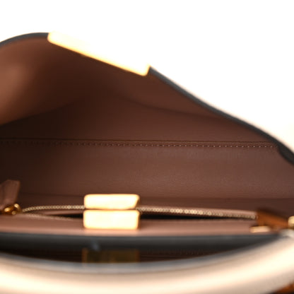 Fendi Vitello Tahiti Burro Medium Peekaboo Iconic Essentially Satchel Nuvola Rosa Bourbon 6 of 13