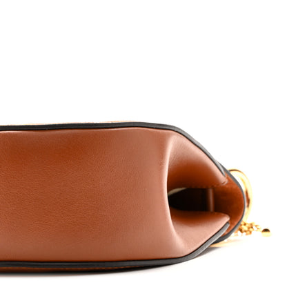 Chloe Suede Smooth Calfskin Drew Shoulder Bag Classic Tobacco 9 of 9