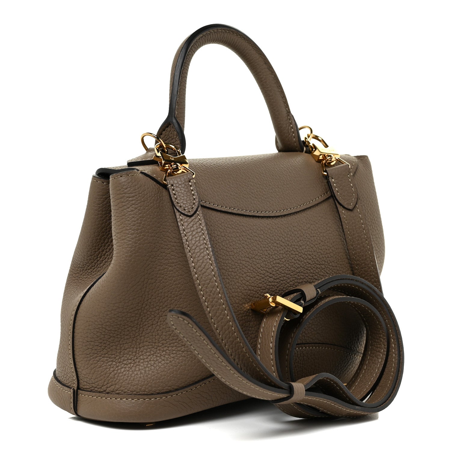 Moynat Taurillon Blush Calfskin Gabby BB Taupe 2 of 11