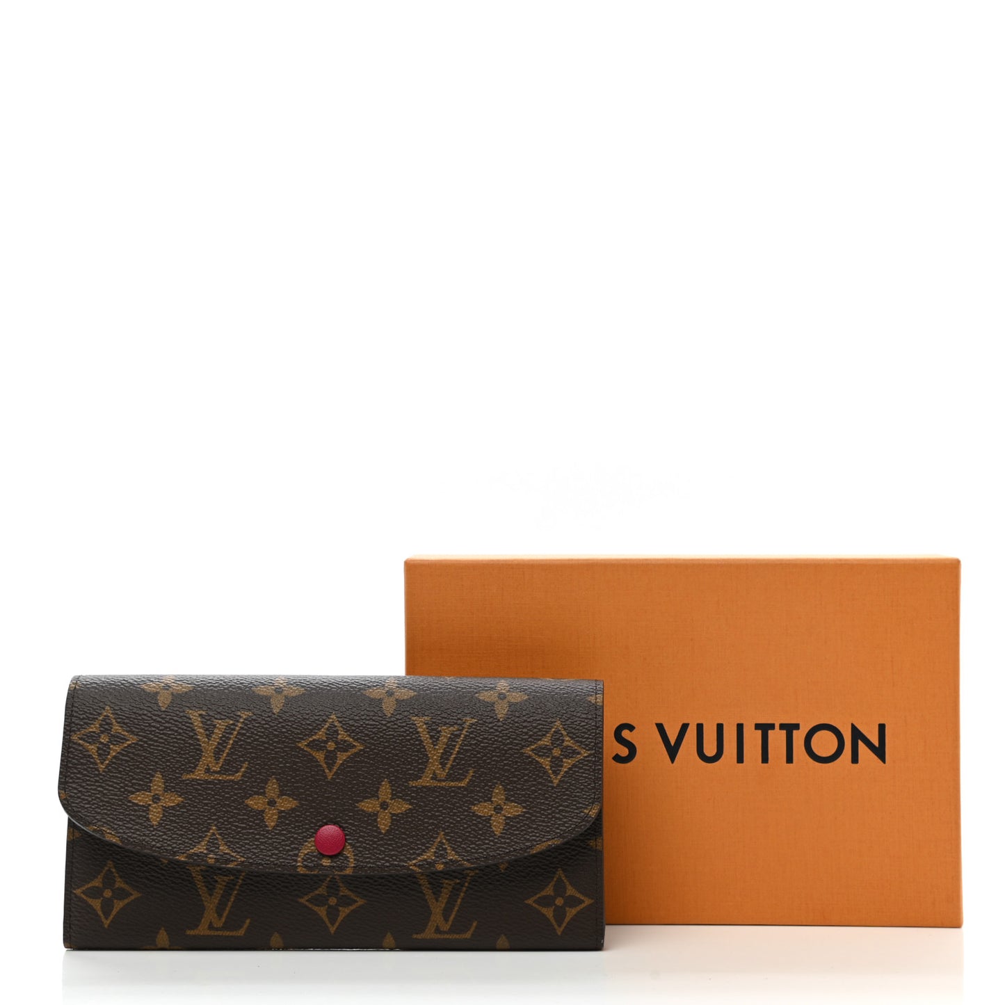 Monogram Emilie Wallet Fuchsia