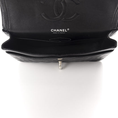 Chanel Caviar Quilted Medium Double Flap Black 5 of 13