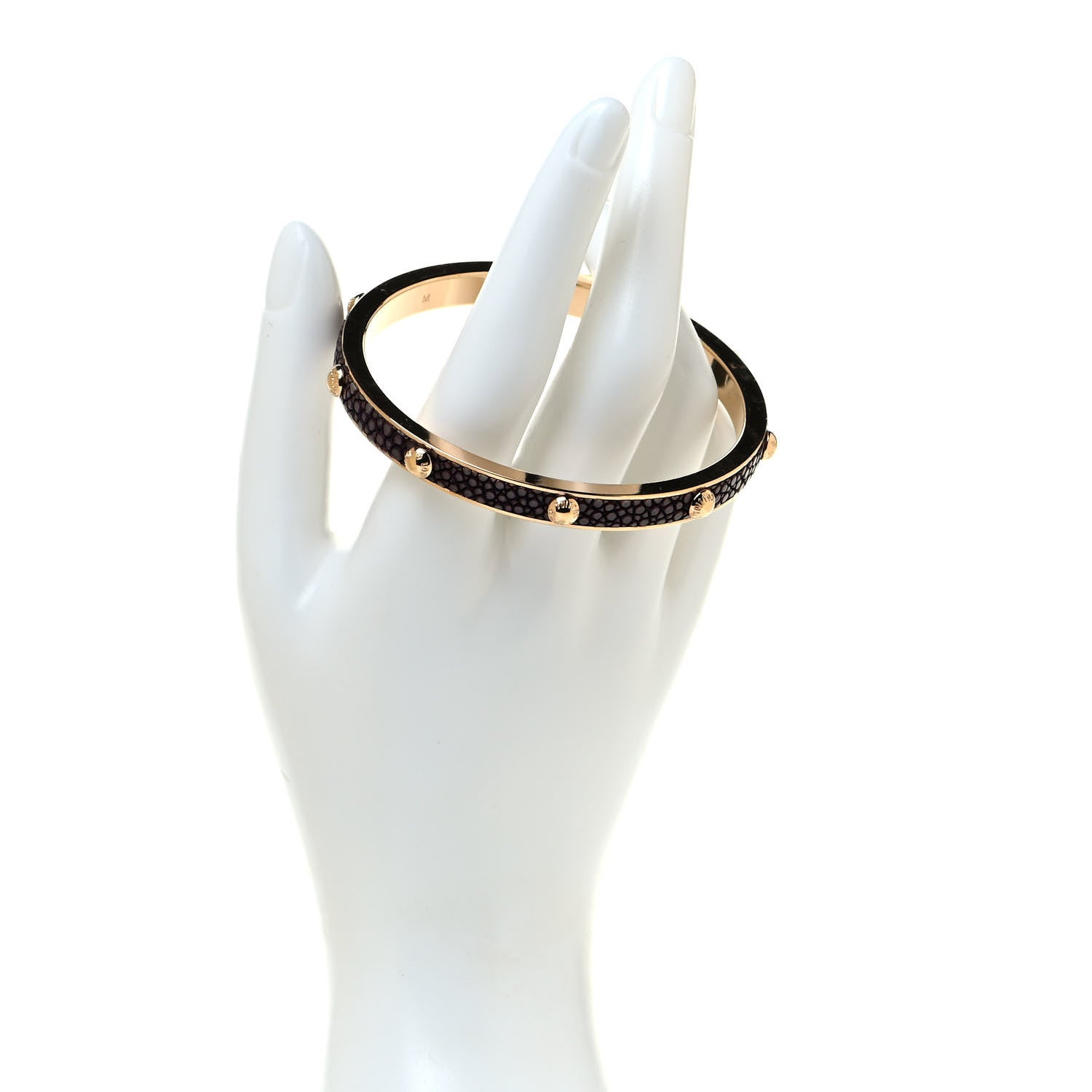 Louis Vuitton Galuchat Gimme a Clue Bracelet Medium Amarante 2 of 6
