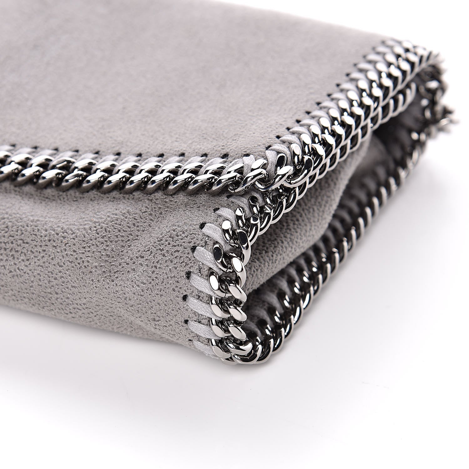Stella McCartney Shaggy Deer Falabella Crossbody Bag Light Grey 9 of 10