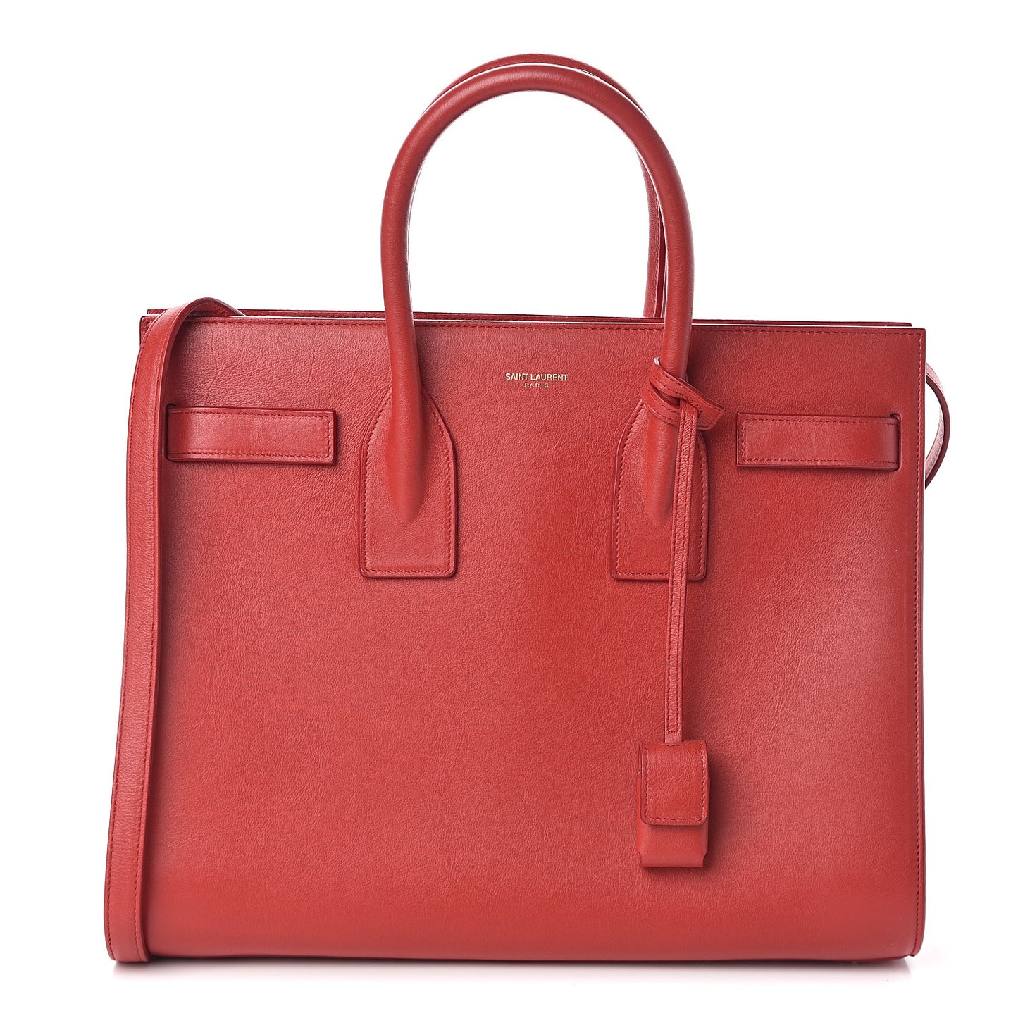 Calfskin Small Sac De Jour Lipstick Red