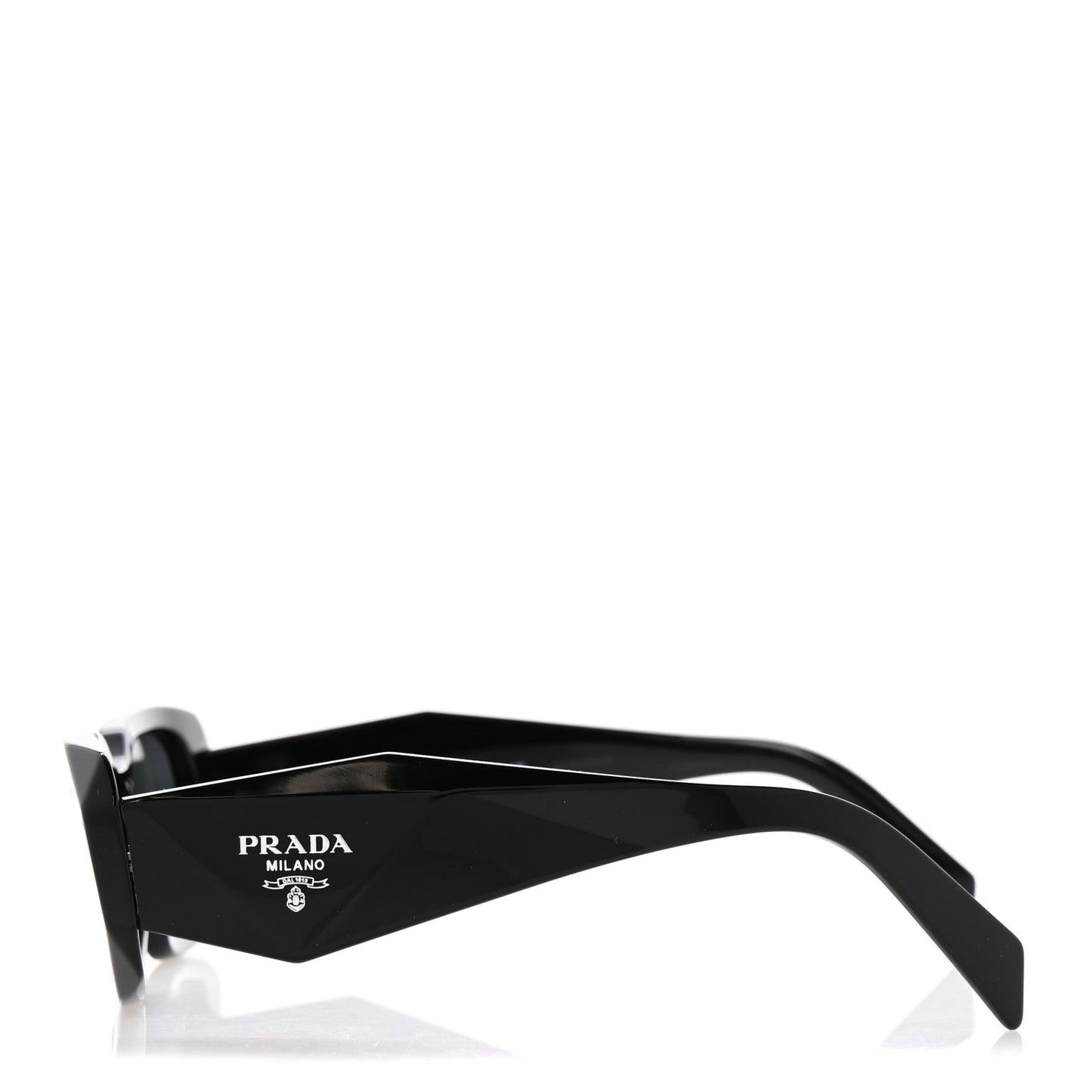 Acetate Symbole Sunglasses SPR 17W Black