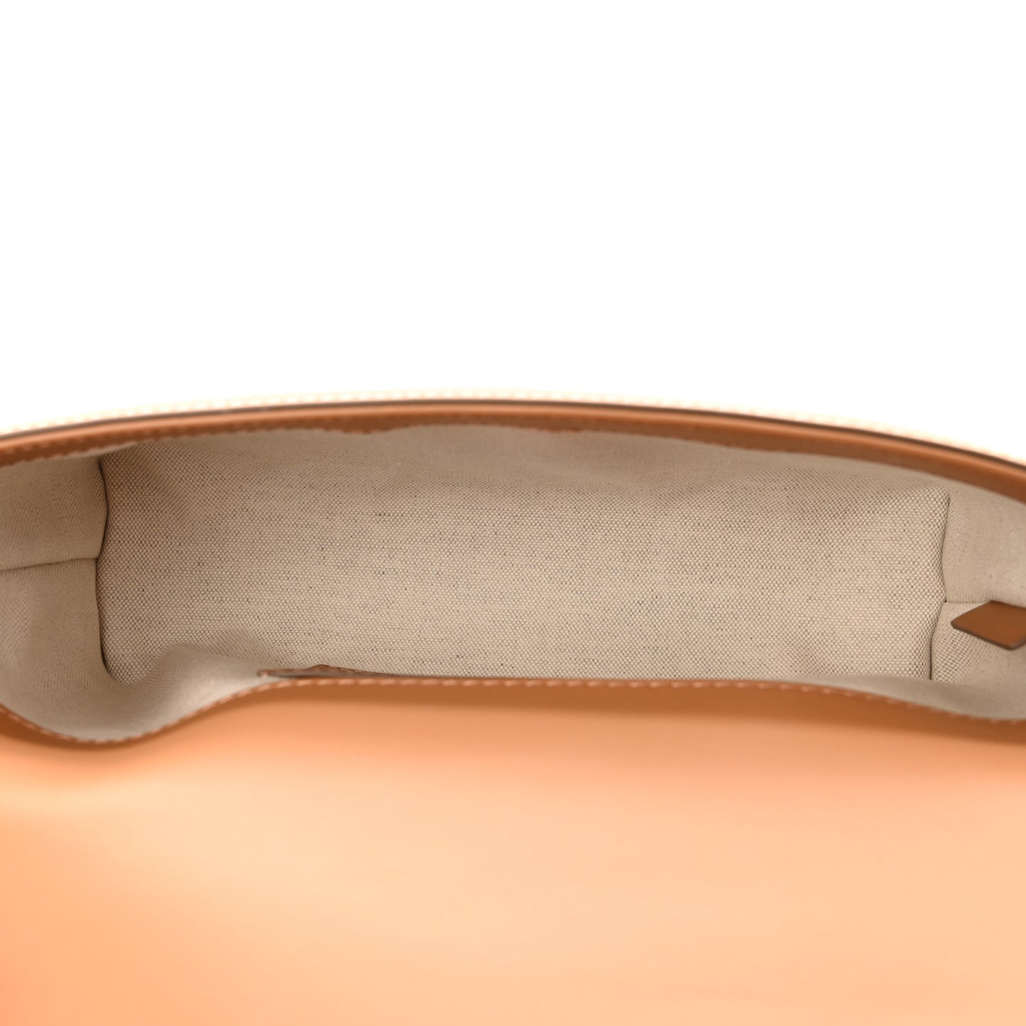 Raffia Calfskin TB Note Crossbody Bag Natural