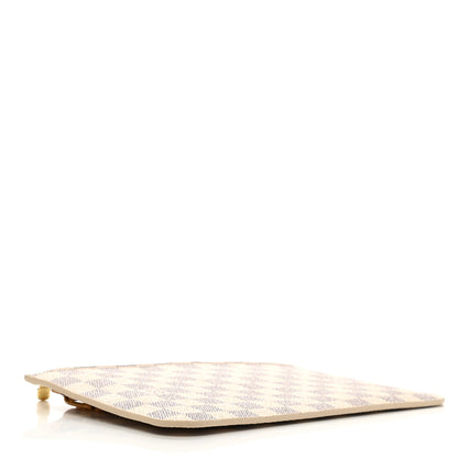 Louis Vuitton Damier Azur Neverfull MM GM Pochette 4 of 7