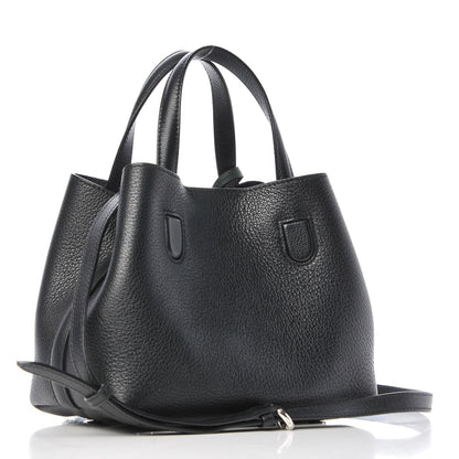 Christian Dior Grained Calfskin Small Blossom Tote Black 3 of 12