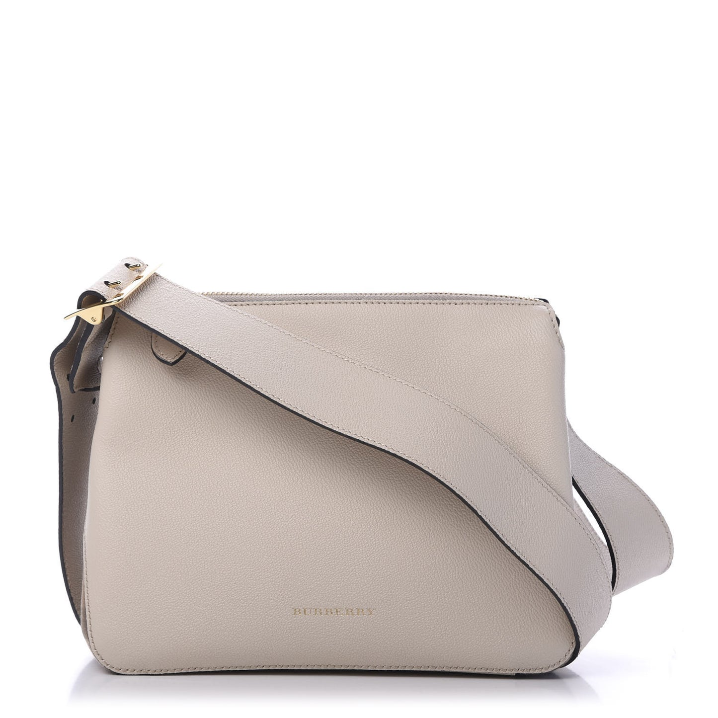 Soft Grain Calfskin House Check Small Helmsley Crossbody Limestone