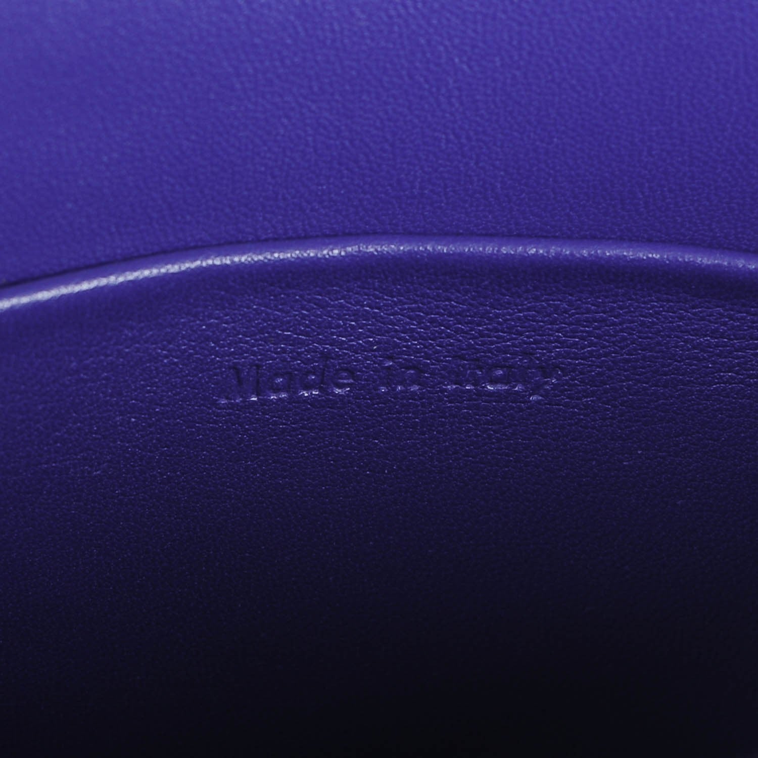 Celine Grained Calfskin Small Trotteur Indigo 7 of 8