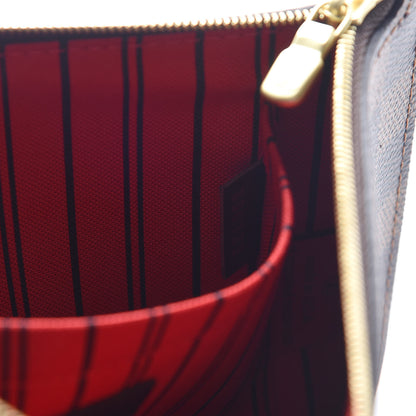 Louis Vuitton Damier Ebene Neverfull MM GM Pochette 8 of 8